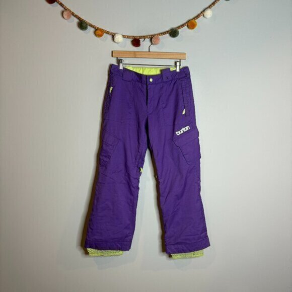 Burton purple DryRide ski and snowboard winter snow pants - Picture 1 of 6